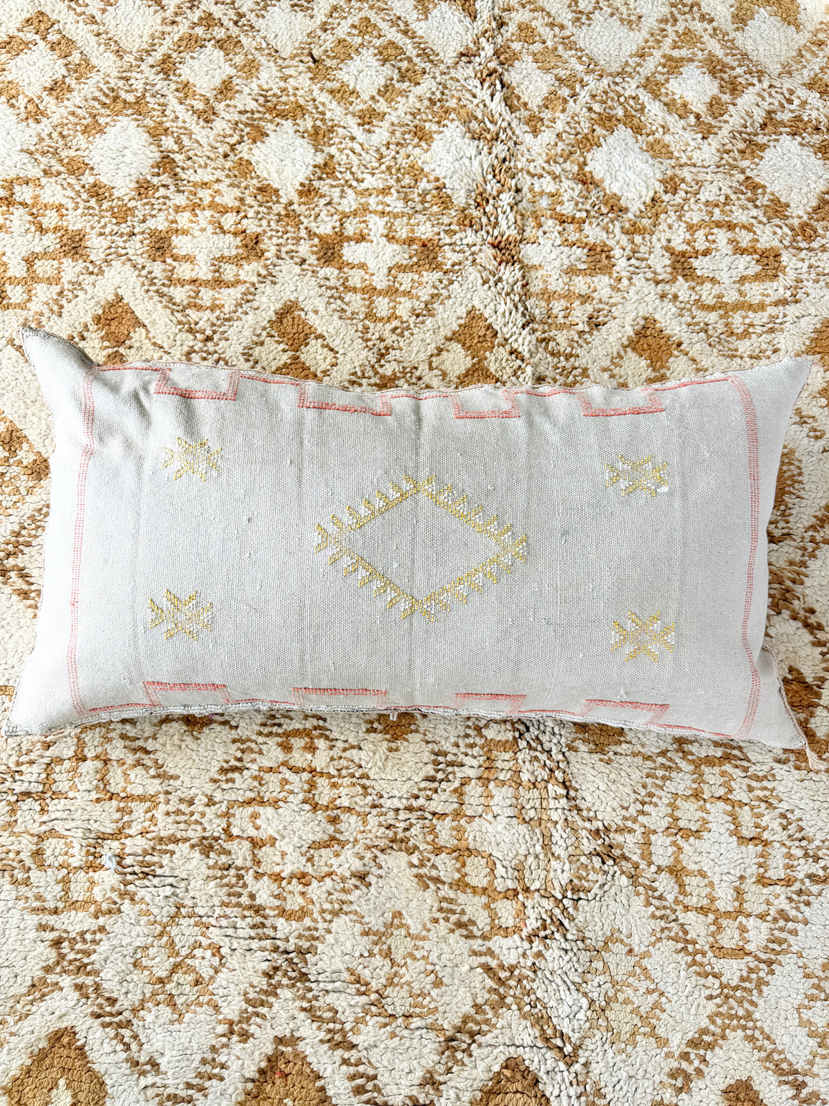 Cactus Silk Large Lumbar Cushion LL51