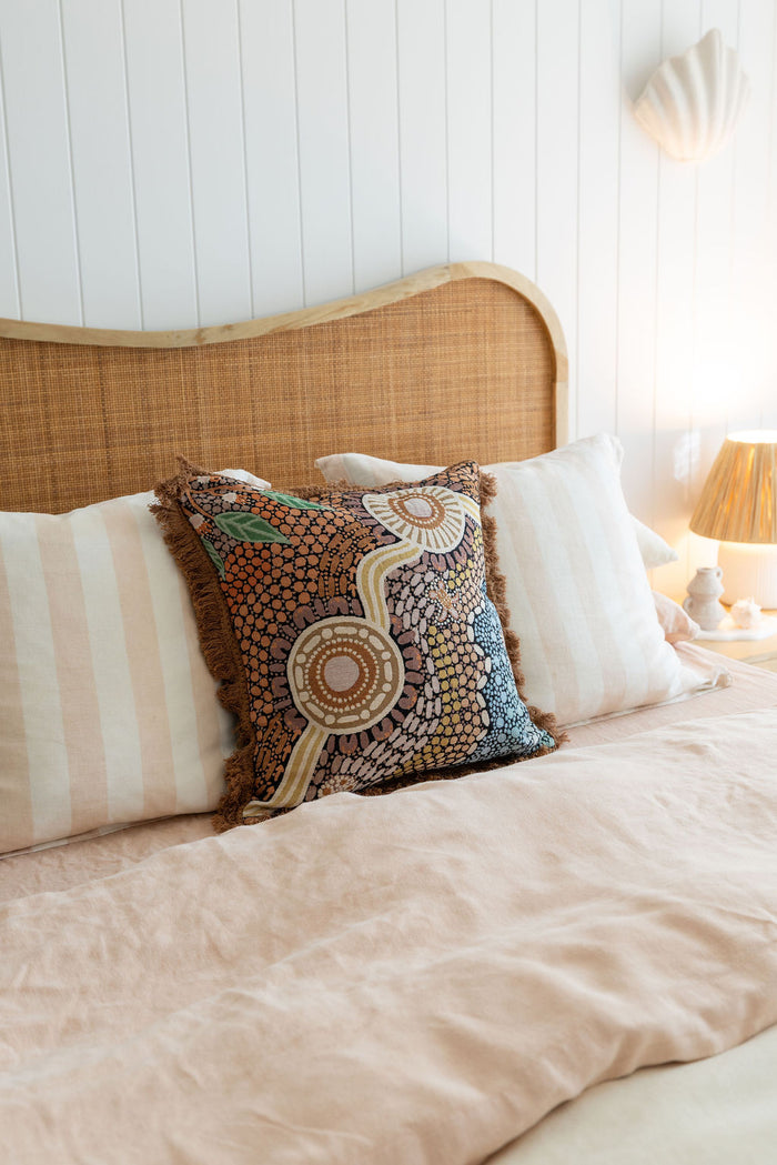 Buggeiri (Open Land) Cushion Cover