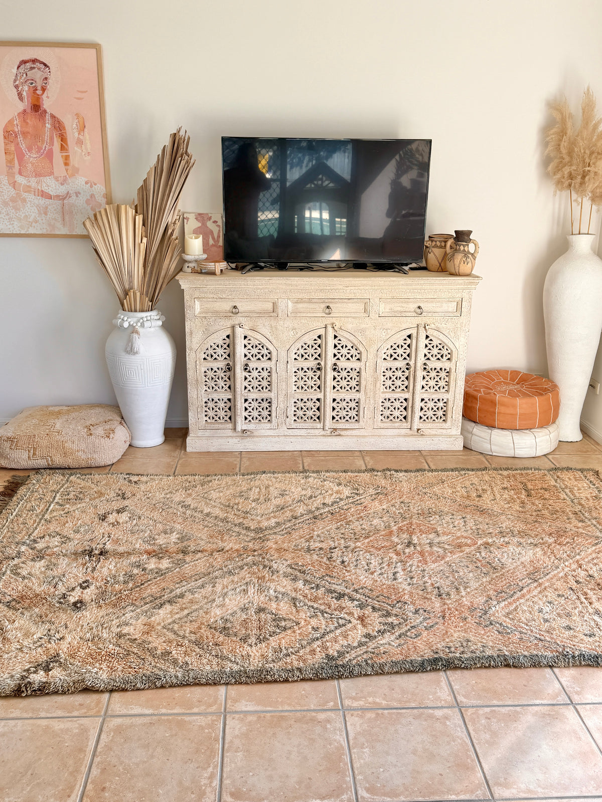 Moroccan Vintage  Rug  "Elke" 300 x 177