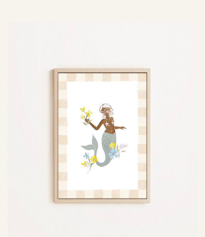 Brigitte May Fleur Print A4