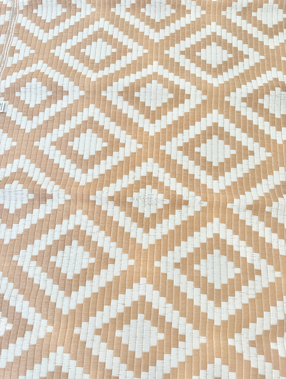 Recycled Outdoor Mat 27 Ziggy ~ Large 2.8 x 2.8