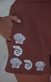 Elise Shorts Brown