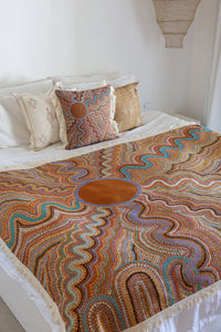 Sun Codes Cushion Cover