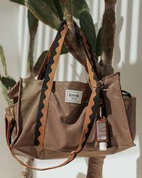 The Bambi Mesh Bag in Espresso