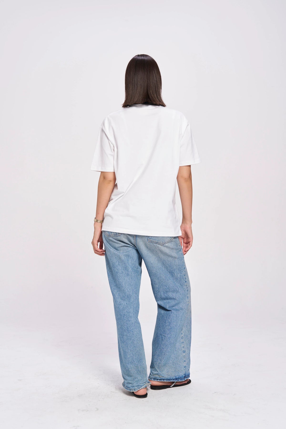 LUCKY Oversized Shirt White