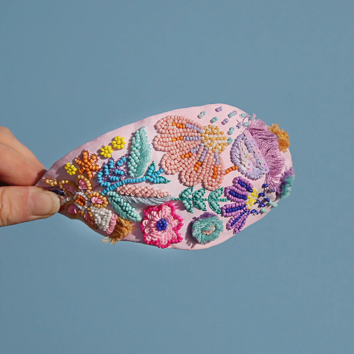 Beaded Headband Candy Blossom