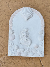Plaque - Shell Mermaid Mother - Small