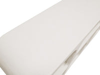 Textured White Wooden Niche Sideboard