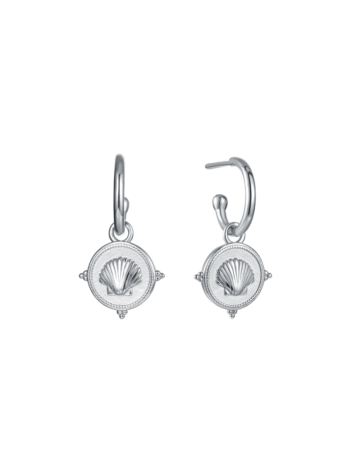 Isola Sea Earrings in Sterling Silver