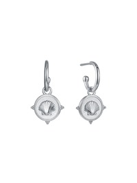Isola Sea Earrings in Sterling Silver