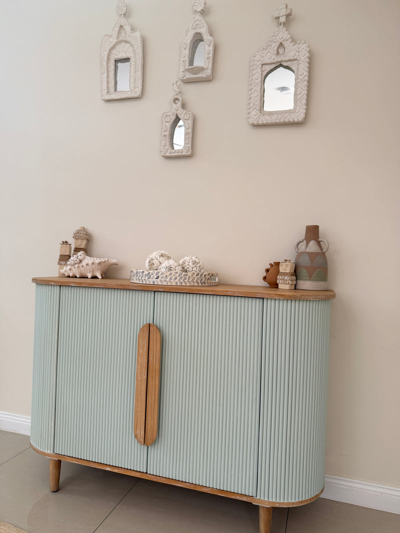 Buffet Small Laura - Milky Green