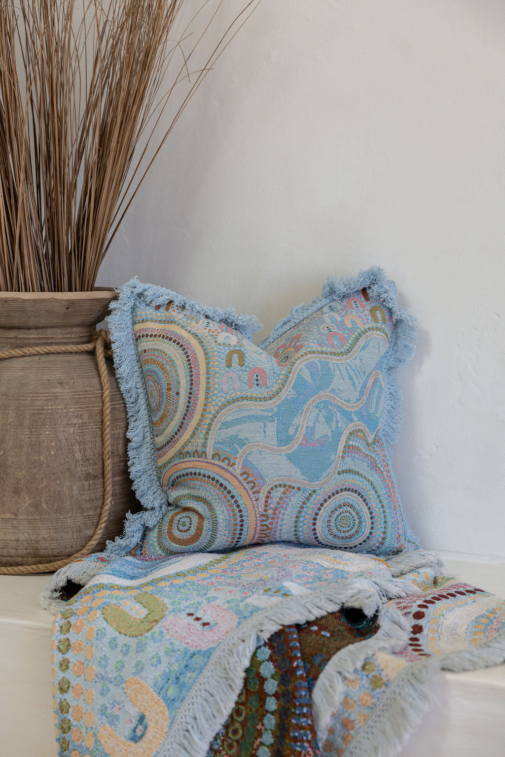 Blue Ocean Cushion Cover