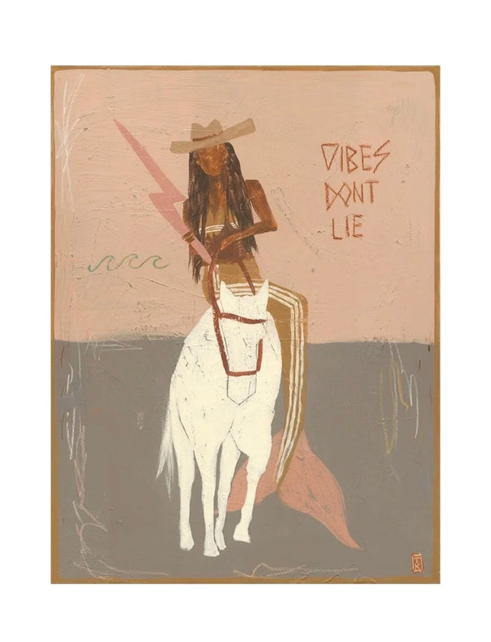 Tahnee Kelland Print A3 - Vibes Don’t Lie