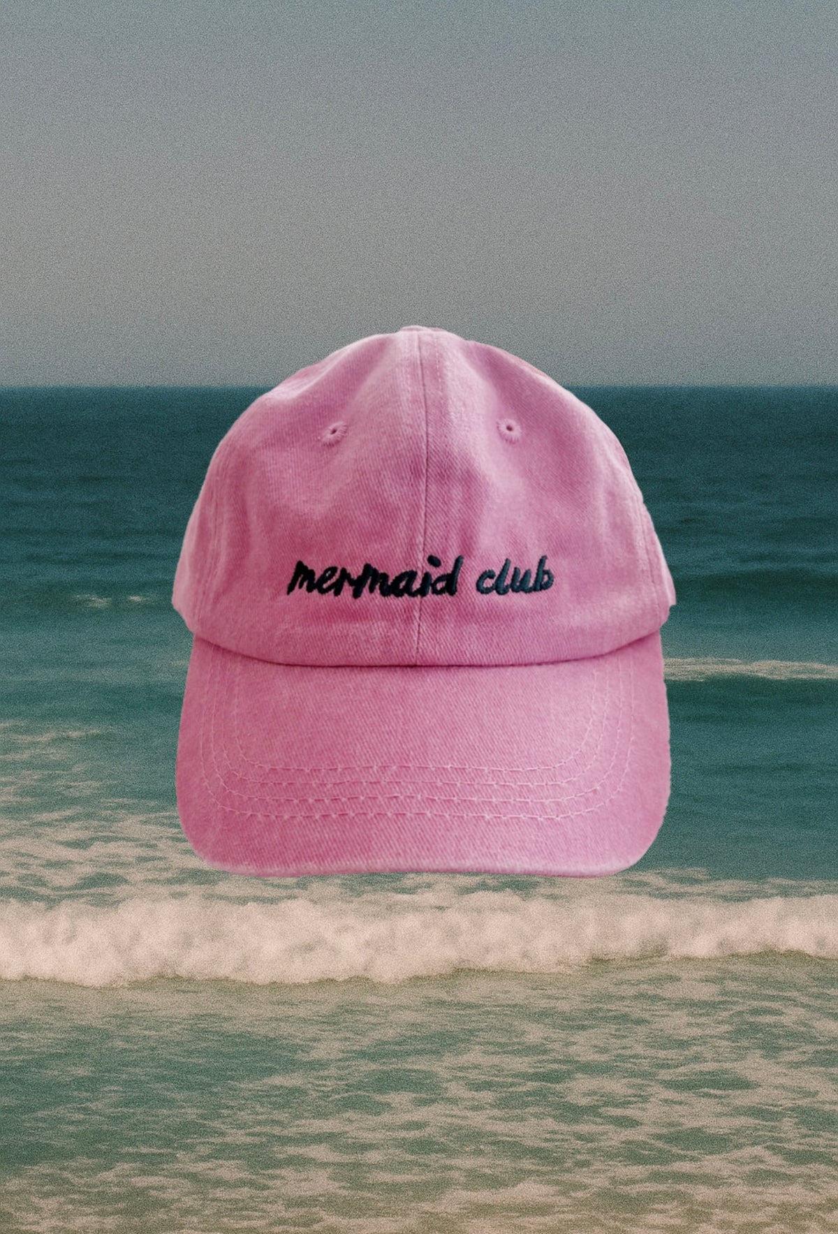 Mermaid Club Cap - Kids Pink