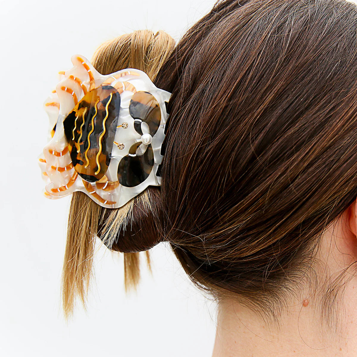 Hair Clip Claw Tortoise Crab