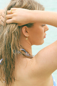 Halo Huggie earrings