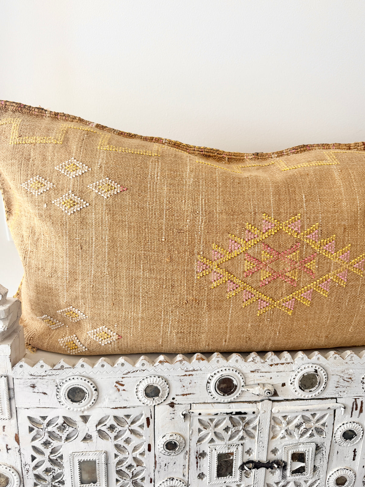 Cactus Silk Large Lumbar Cushion LL55