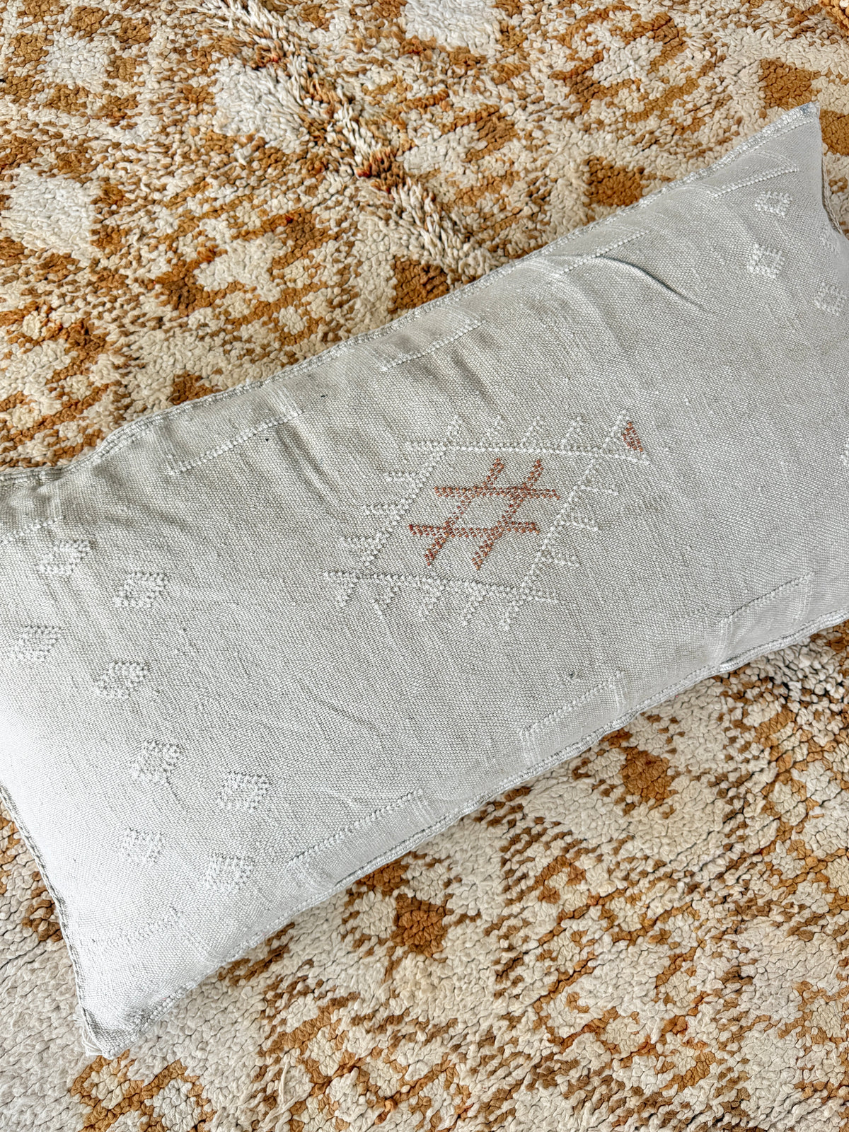 Cactus Silk Large Lumbar Cushion LL47