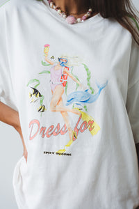 Dress For Tee White