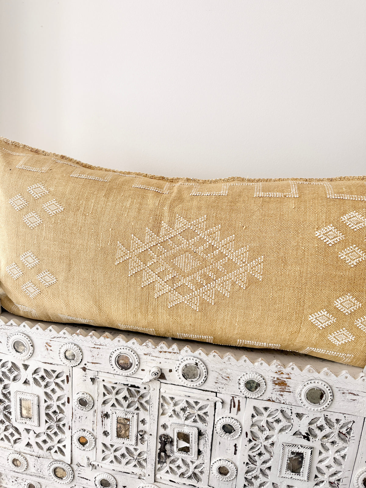 Cactus Silk Large Lumbar Cushion LL21 *Seconds*