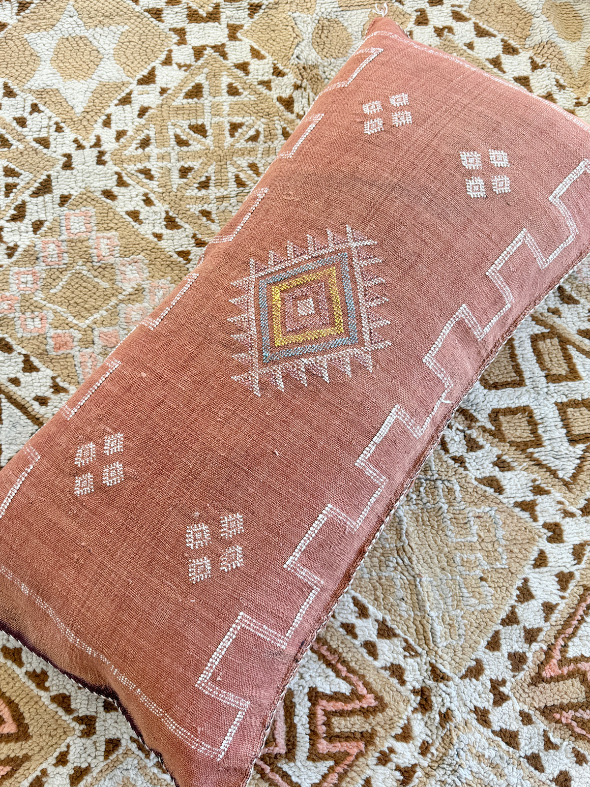 Cactus Silk Large Lumbar Cushion LL35