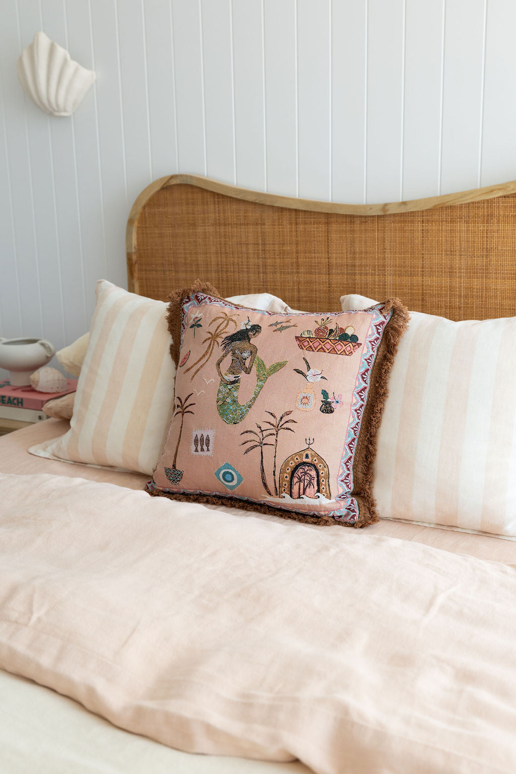 Sea Song Mermaid Cushion Cover