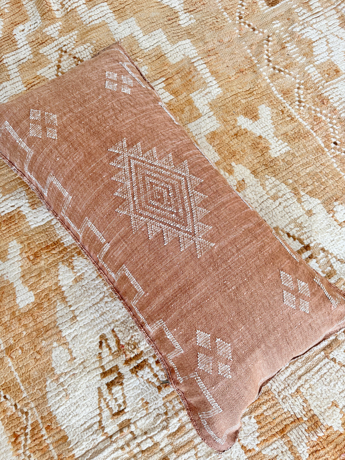 Cactus Silk Large Lumbar Cushion LL9