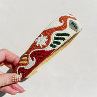 Beaded Headband Casablanca