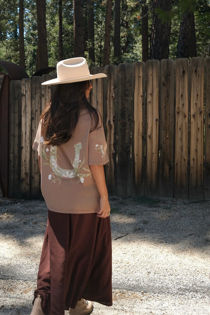 Year Of The Horse Tee Earthy Brown