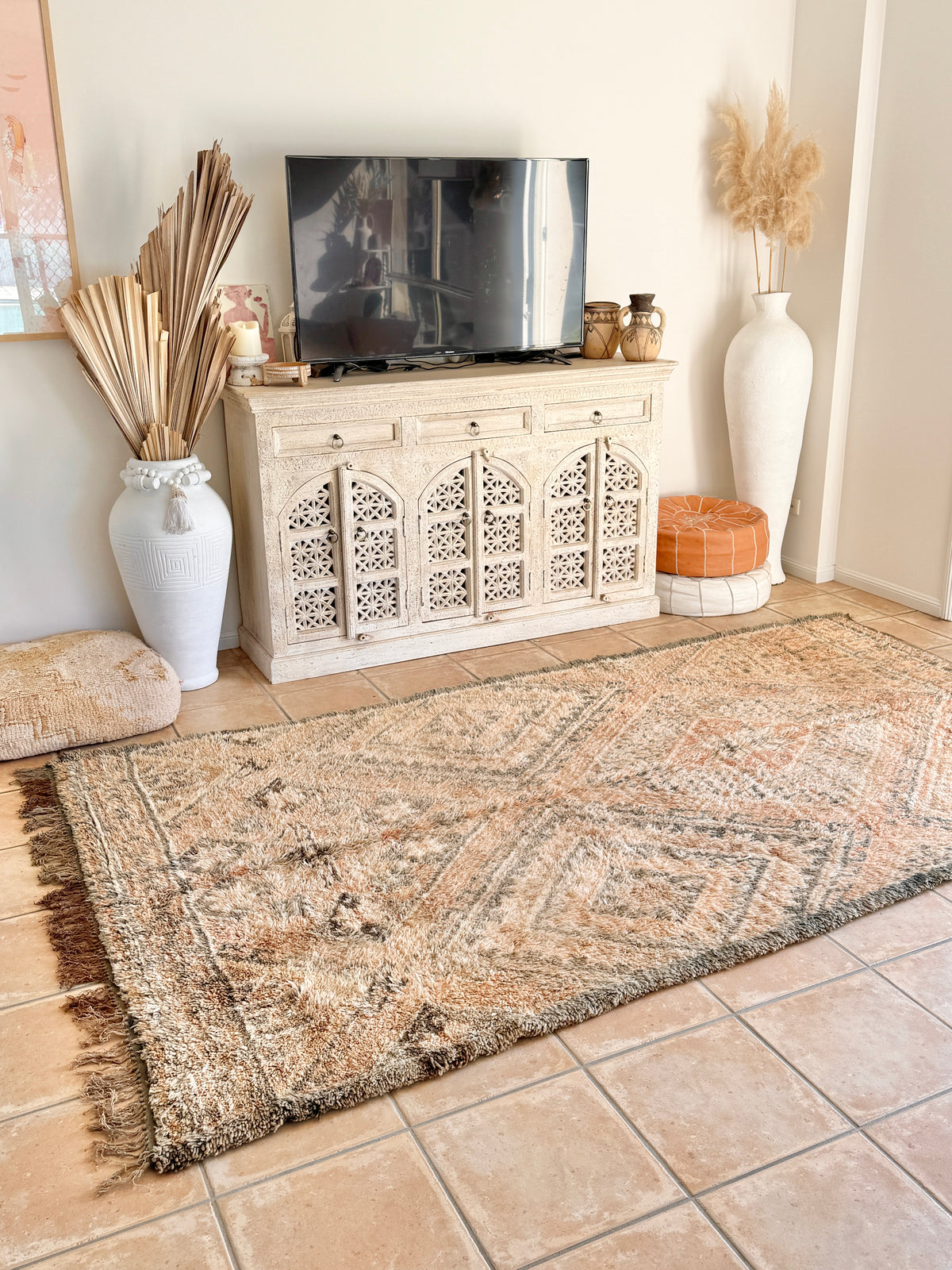 Moroccan Vintage  Rug  "Elke" 300 x 177