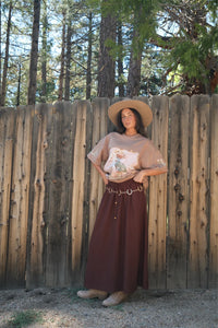 Year Of The Horse Tee Earthy Brown