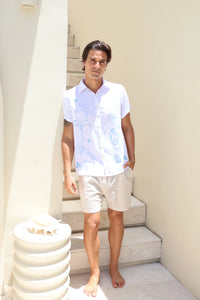 Men’s Shirt Ocean Etch Light Blue