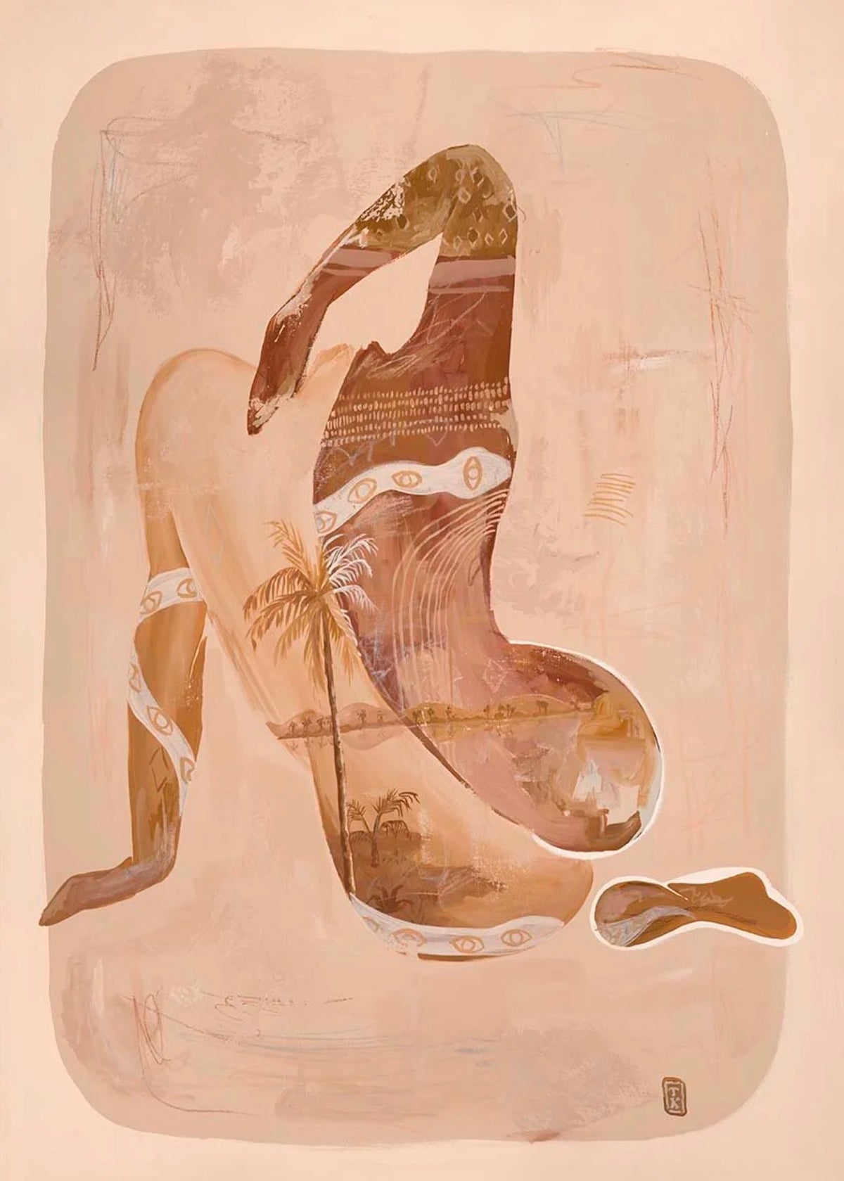 Tahnee Kelland Print A3 - I See You Now