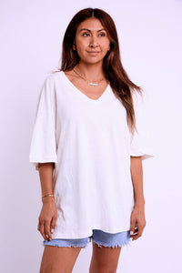 The Everyday Hemp V-Neck: S