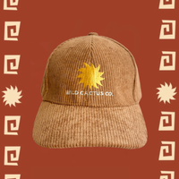 SOL CORDUROY CAP [TAN]