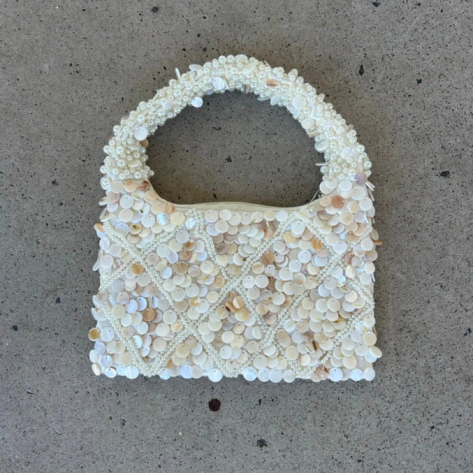 Isla Shell and Pearl Bag