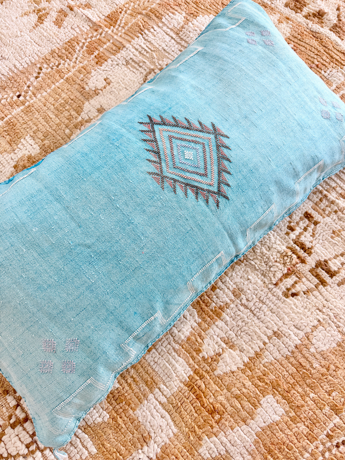 Cactus Silk Large Lumbar Cushion LL1