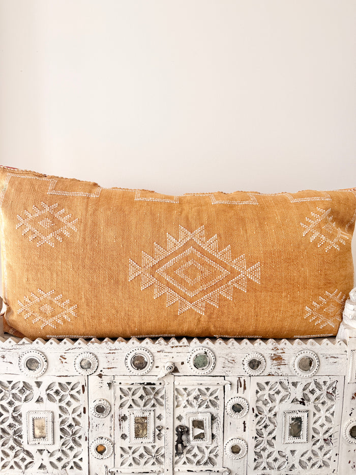 Cactus Silk Large Lumbar Cushion LL18