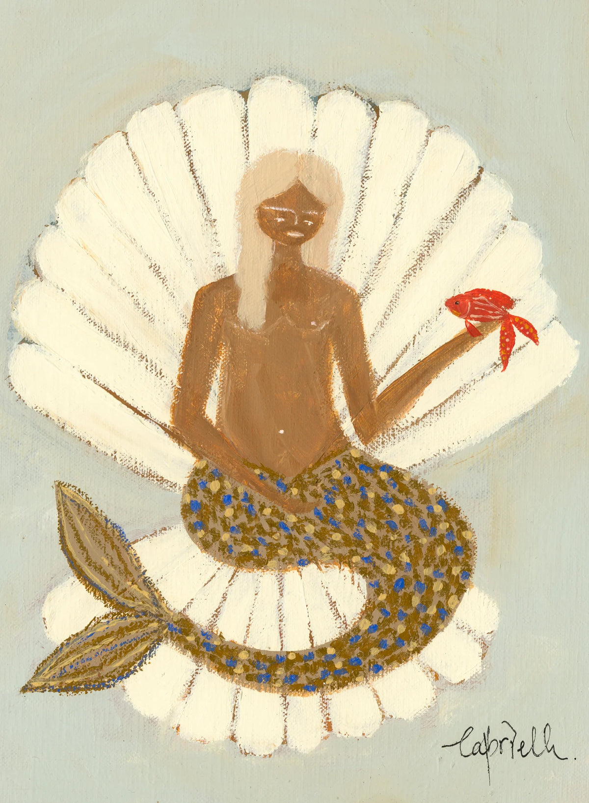 Gabrielle Diamantis Mermaid No5. Print A2