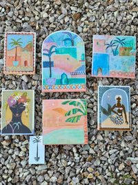 Sue Fantini Tile - The Blue Gate