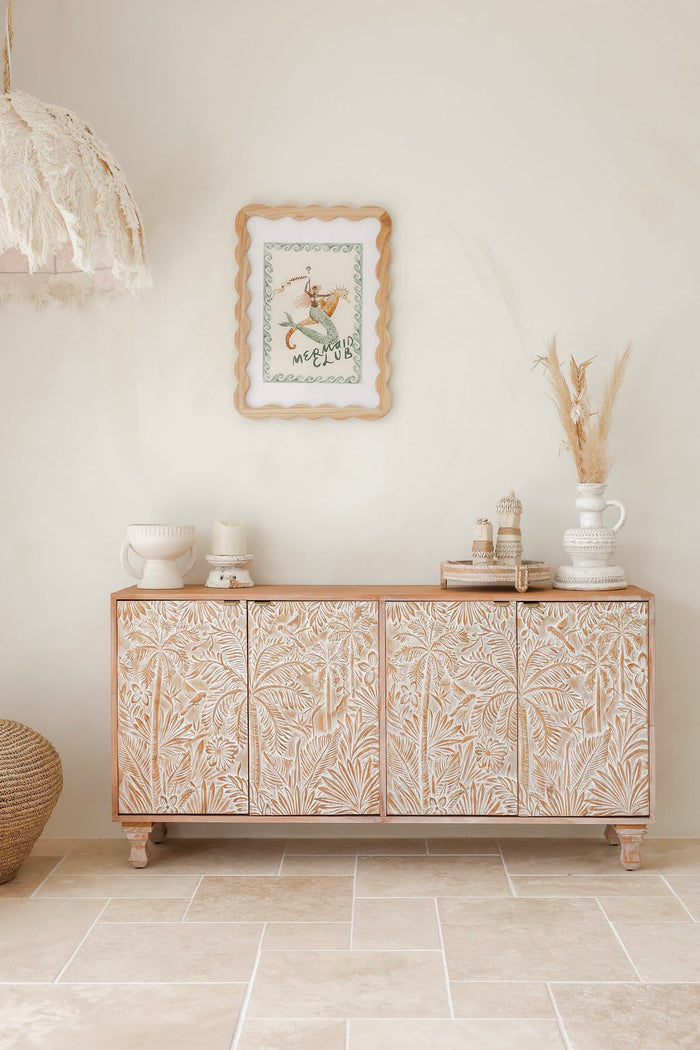 Sideboard Large Carved Les Palmas - Sierra