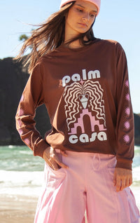 Berber Long Sleeve Shirt Brown