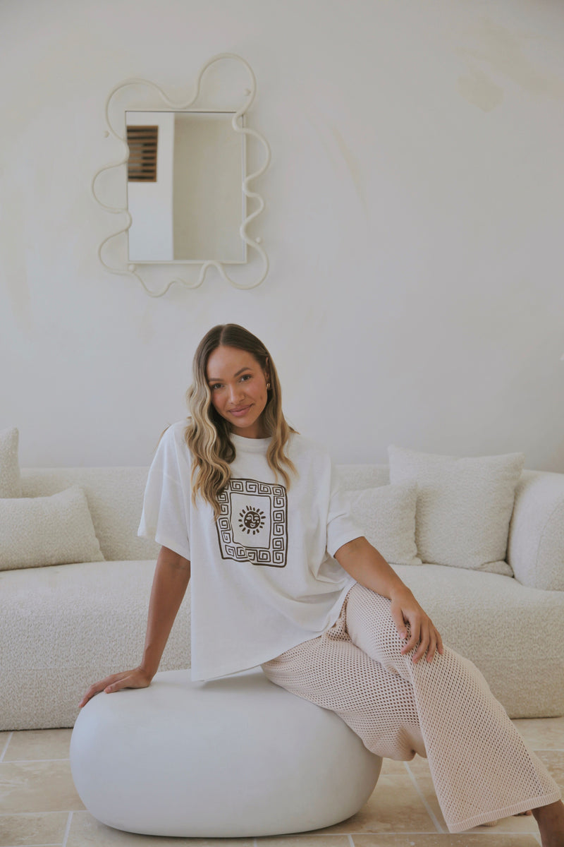 Solmaze Oversized Hemp Tee