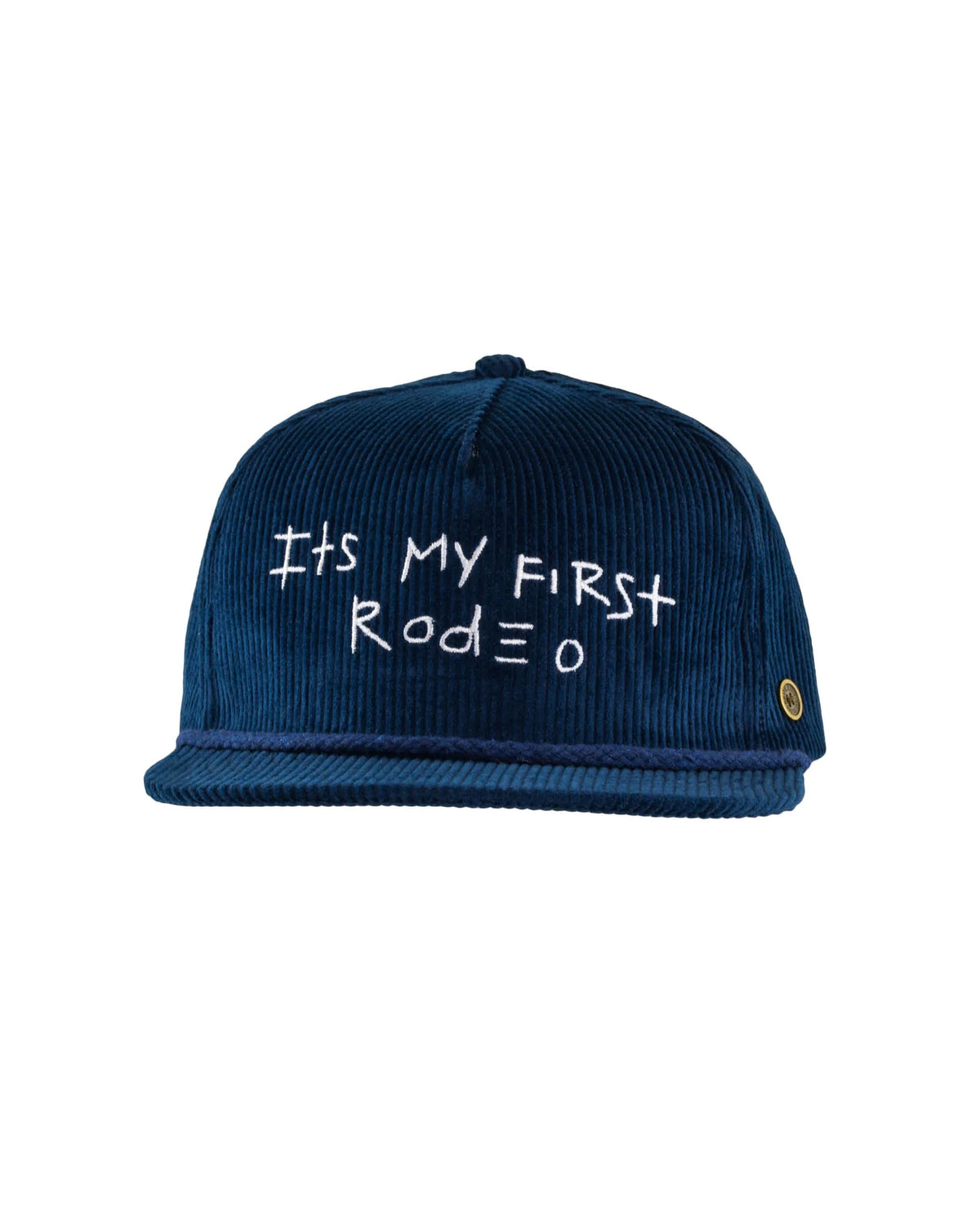 It’s My First Rodeo Corduroy Cap - Navy