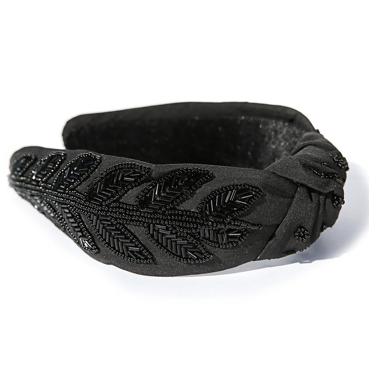 Beaded Headband Black Goddess