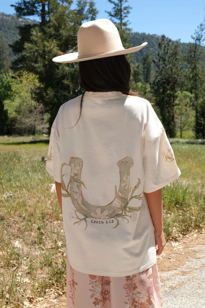 Year Of The Horse Tee Vintage White