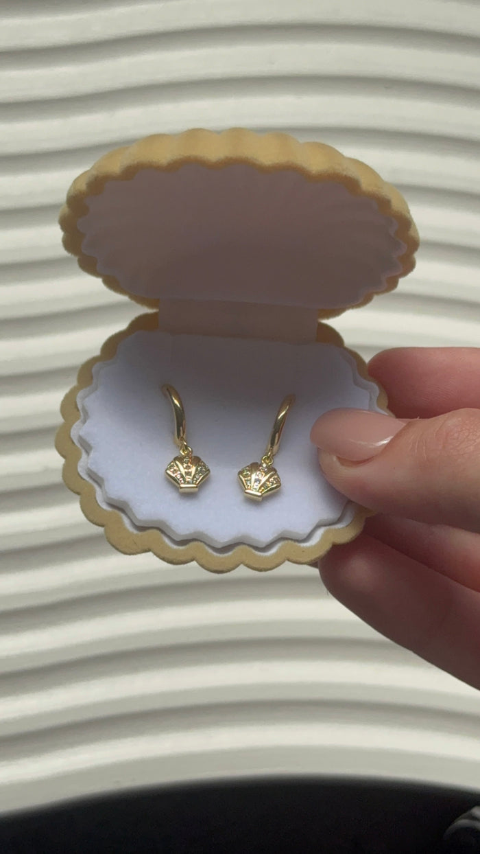 Halo Huggie earrings