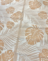 Recycled Outdoor Mat 3  Palm Fern ~ Small 1.8 x 1.8