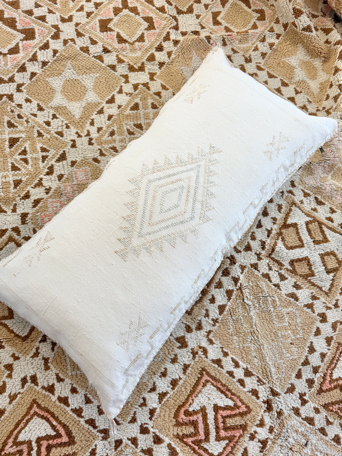 Cactus Silk Large Lumbar Cushion LL34