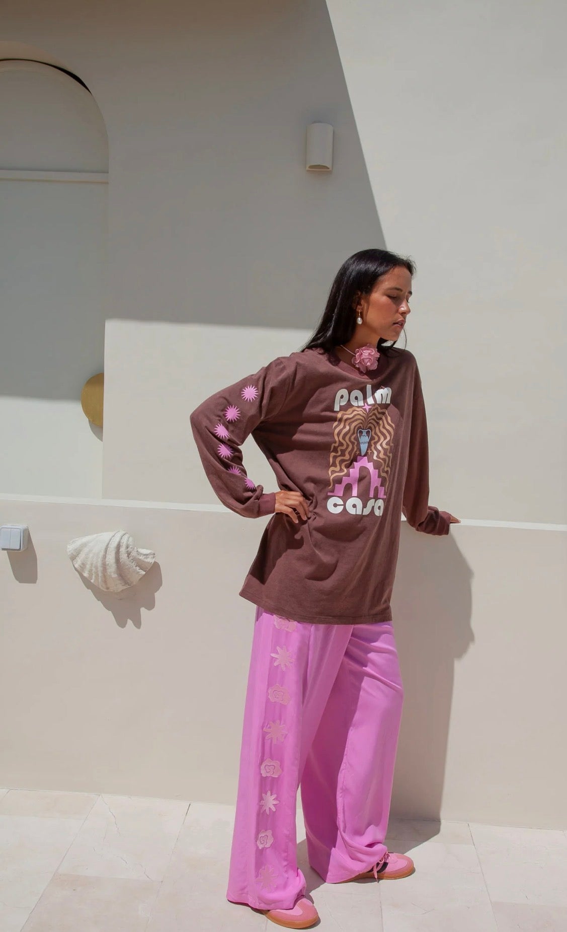 Romi Pants Tonal Pink
